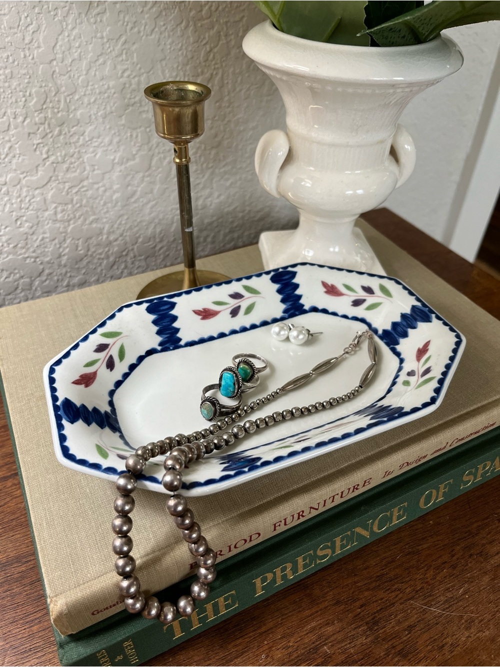 Vintage Adams English ironstone Lancaster dish